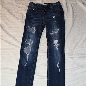 good condition jeans with holes